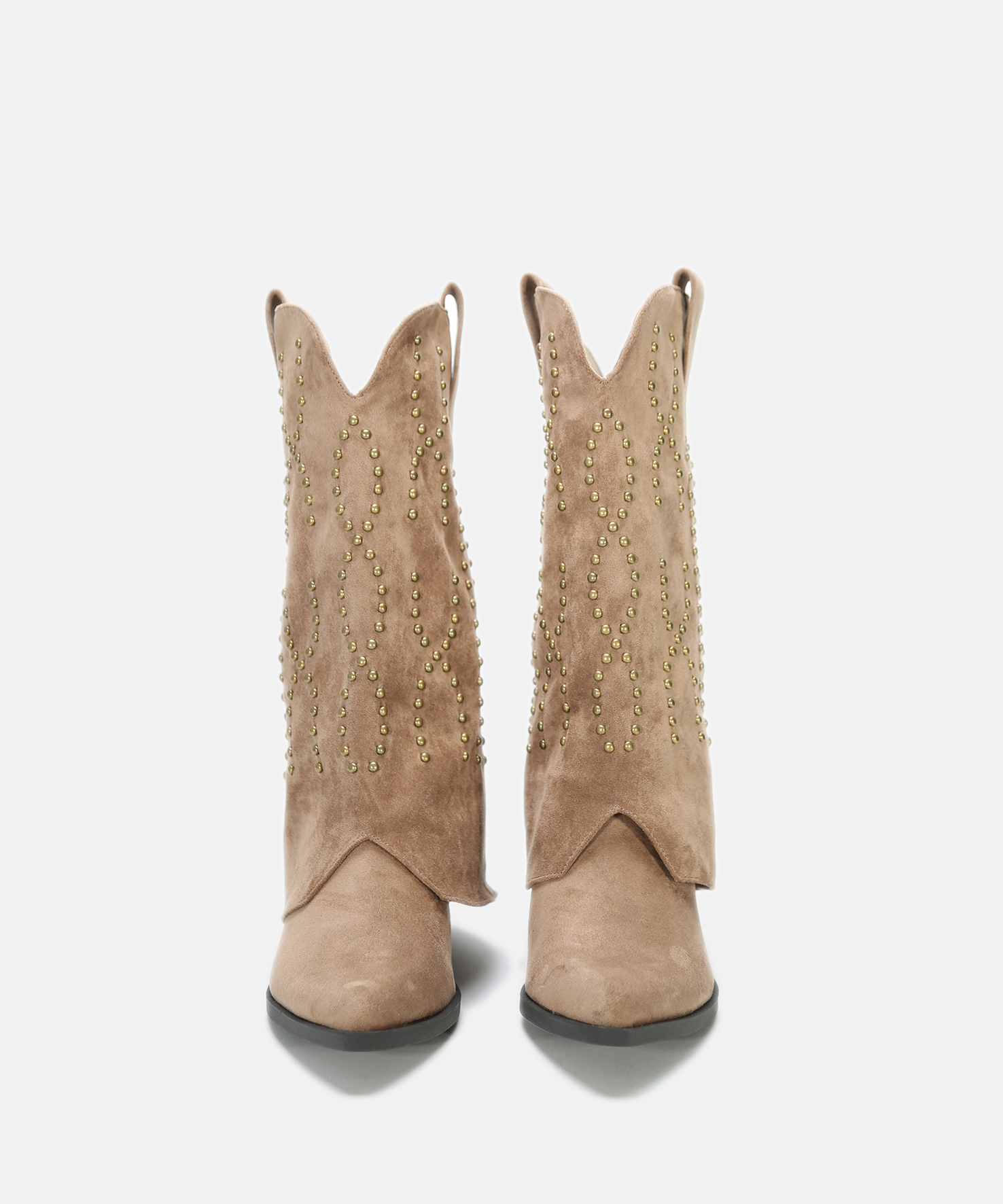 Botas cowboy tachas media ca&ntilde;a image number null